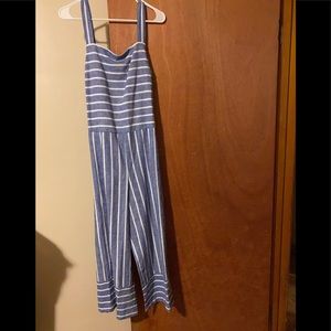 Linen jumper with optional belt